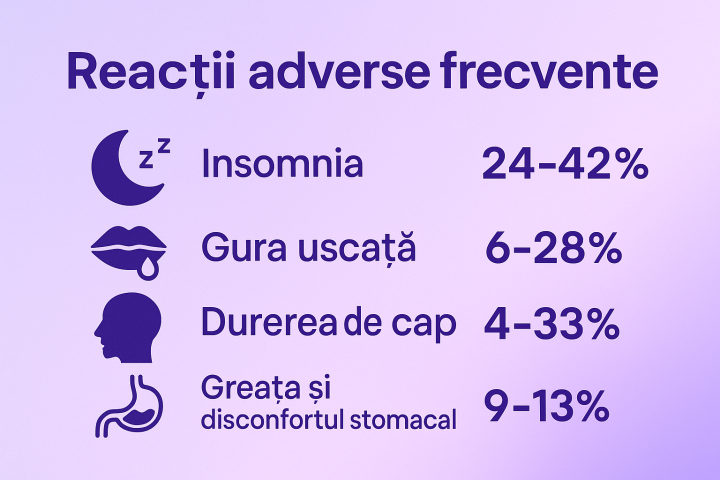 Reacții adverse frecvente