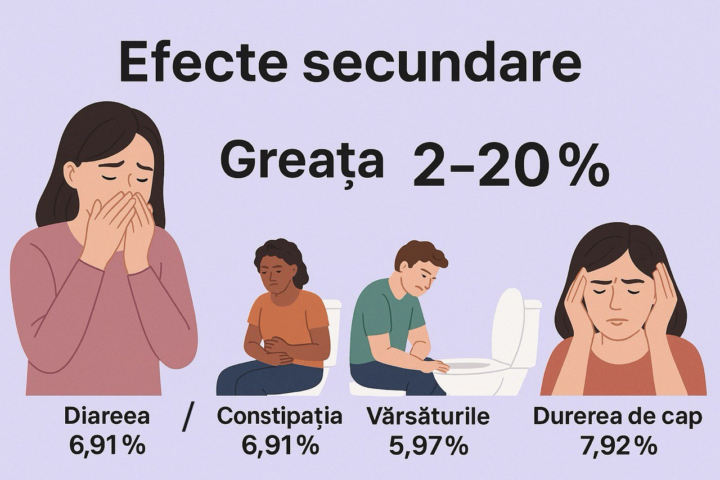 Ozempic: Efecte secundare
